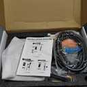 Matte Black Shower Faucet Set with Tub Spout 10 Inch, Shower Head and Handle with 2 Hooks, Tub and Shower Faucet Combo, Rain Shower and Handheld Shower System Square Wall Mount for Bathroom