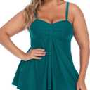 Avidlove womens Full Coverage (Large, Blue Green)