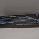 Bio Ionic Long Barrel Curling Iron with Moisture Heat Technology & NanoIonic MX Versatile Curling Wand - Multiple Barrel Sizes for Tight, Classic, Loose & Soft Curls, 1 Inch (Classic Curls), Black 