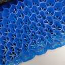 Gel Seat Cushion, Cooling seat Cushion (Super Large & Thick), Breathable Honeycomb Design Absorbs Pressure Points Seat Cushion, Gel Cushion for Office Chair, Home Car seat Cushion for Wheelchair (Blue)