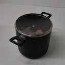 T-Fal Essentials Black Stock Pot, 8qt