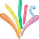100pcs Rocket Balloons with Two Air Pump Colorful Giant Rocket Balloons for Parties
