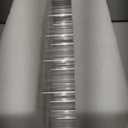 10 Pack Glass Vases for Centerpieces, 8 Inch Tall Small Clear Glass Flower Vase Cylinder Vases for Centerpieces Wedding Home Table Decor