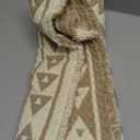 PADOOR-Waffle Bath Mat 24"x36"-Super Absorbent Bath Mats for Bathroom, Machine Washable Non Slip Bathroom Rug with Tassels, Soft Bathroom Mat for Laundry Room, Bedroom, Brown & Cream, 2'x 3'