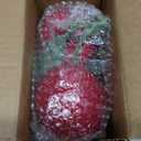 XINFU Fake Artificial Fruit Big Double Cherry Decoration Simulation Food Model Kitchen Photography Props (Red)