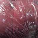 downluxe Indoor Chair Cushions for Dining Chairs, Soft and Comfortable Textured Foam Kitchen Chair Pads with Ties and Non-Slip Backing, 16" x 16" x 2", Red, 6 Pack