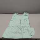 Arshiner Girl Summer Dresses Tween Boho Spaghetti Strap A-Line Swing Flowy Ruffle Tiered Sundress with Pockets (8-9 Years)