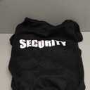 Security Dog Sweater Soft Brushed Fleece Clothes Hoodie Sweatshirt with Pocket Dog Sweaters for Large Dogs(XL)