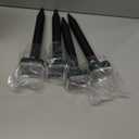 Pack of 4 Solar Mole Repellent Sonic Gopher Repellent Vole Chaser Mole Deterrent Sonic Spikes Repellent Ultrasonic Pest Control Outdoor Keep Moles Out of Yard Lawn