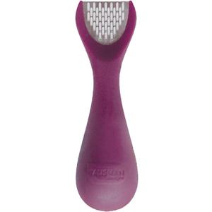 Talisman Designs 3-in-1 Ginger Peeler | Grater & Sliver | Grate Ginger, Garlic, Turmeric & Nutmeg | Easy to Use Kitchen Utensil Tool | Stainless Steel Hand Held Grater