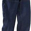 Prison Blues Men's Double Knee Work Jeans (7 Pocket) with Suspender Buttons 33×29