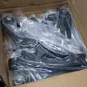 10 PCS Suspension Kit Front Lower Control Arm and Ball Joints Sway Bar Link Tie Rod Bellows Compatible With 2012-2017 Hyundai Veloster Elantra GT