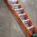 Louisville Ladder 8-Foot Fiberglass Step Ladder, 375-Pound Load Capacity, Type IAA, FS1408HD