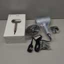 Slopehill Professional Ionic Hair Dryer, Powerful 1800W Fast Drying Low Noise Blow Dryer with 2 Concentrator Nozzle 1 Diffuser Attachments for Home Salon Travel (Matte Blue)