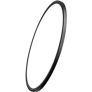 24 Inch Large Led Ceiling Light Flush Mount, 55W, 5500LM, 3000K/4000K/6000K CCT Selectable, B Right Close to Ceiling Round Flat Panel Light for Bedroom,Kitchen,Hallway, Black