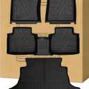 All Weather Floor Mats TPE Rug with Cargo Liners for Toyota Camry 2018-2026