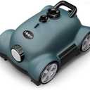  Hinice Cordless Robotic Pool Cleaner Vacuum for Flat Pool In/Above Ground-Lasts up to 150 minutes-Top Load Filters, Self-Parking,Waterline Cleaning-Perfect for Pools Up to 2152 Sq. ft. in Area Black Grey: Patio, Lawn & Garden