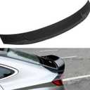 time secret Rear Spoiler Wing Fit for Hyundai Sonata 2020 2021 2022 2023 2024 SE/SEL/Sport/N Line/Limited/Sonata Hybrid, Gloss Black Rear Trunk Spoiler Wing LID