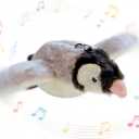 YAKINI Flying Bird Cat Toy, 2026 Upgrade Flapping Bird Cat Toy Flying Bird Cat Toys for Indoor Cats, Chirping Bird Cats Toy, Interactive Cat Toys for Bored Indoor Adult Cats (GREY)