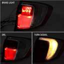 Huray Right Tail Light for Acura RDX 2016 2017 2018 33500-TX4-A51 | OE Rear Lamp Replacement Passenger Side 