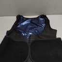 Sauna Suit for Women Slimming Shirt Sweat Vest Heat Trapping Tank Top Workout Shaperwear,Adjust Belt,Breathable Armpit, XL