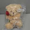 Bearington Remington The Teddy Bear, 9.5 Inch Valentine's Day Stuffed Animal, Ideal for Valentine's Gift for Kids & Girlfriends
