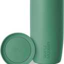 Simple Modern Travel Coffee Mug Tumbler with 360 Lid | Ceramic-Lined Insulated Stainless Steel Cold Brew Iced Coffee Cup Thermos | Gifts for Women Men Her Him | Voyager Signature | 16oz | Basil