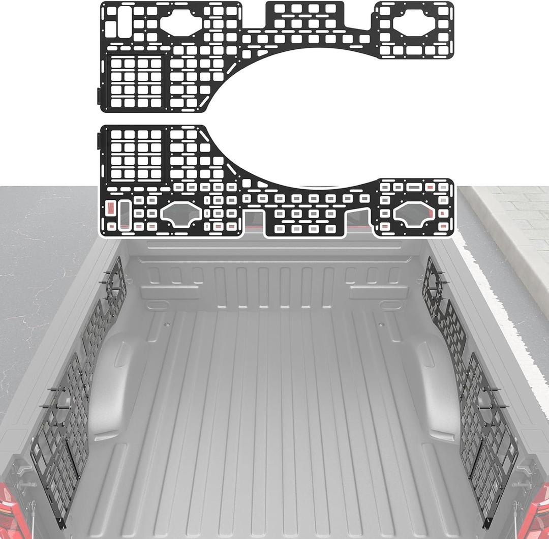 SZYANG 8PCS Side Bed Molle Panel Compatible with 2015-2026 Ford F-150 5.5FT Truck Side Molle Panel System Replacement for 2015-2026 Ford F150 Accessories