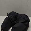 Travel Pillow with Hood, Memory Foam Airplane Neck Pillow for Long Flight, Soft, Comfort Portable Travel Neck Pillow for Flight, Drive, Work, Rest, with Storage Bag