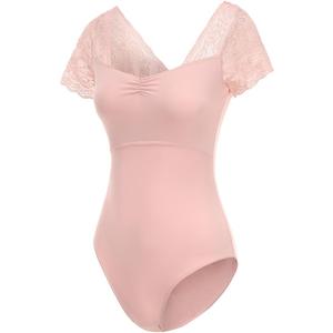 Women's Short Sleeve Leotards for Ballet Dance Adult Ballerina Dance Costume