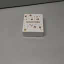 2025 Christmas Bow Ornaments, 3Pcs Champagne Bow Christmas Tree Ornament, Xmas Hanging Ornaments Decor Gift for Women Family Wreath, Garland, Gift Wrapping,Made with Rhinestones