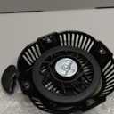 SOFO Pull Start Assembly for Generac 389cc 420cc 439cc 459cc Engine GP5500 GP6500 GP7500E GP8000E GP9200E XT8000 XT8500 Generator Recoil Starter Pull Cord Replacement (Black)