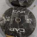 CAP Barbell 2-Inch Olympic Bumper Plate Weight Set with 6 Post Rack | 100-370 lbs | Multiple Options