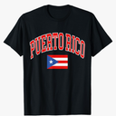 Puerto Rico Graphic T-Shirt, Small