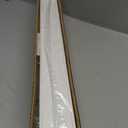 TEDNOVA 2" Cordless Faux Wood Blinds, White, 24" W X 36" H