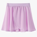 Ballet Dance Wrap Skirt for Girls, Toddler Kids Ballerina Chiffon Skirt