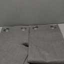 YoungsTex Grey Linen Blackout Curtains 63 Inches Long for Bedroom, Thermal Insulated Black Out Drapes with Grommet Room Darkening Privacy for Living Room, 2 Panels, 52 X 63 Inch