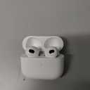 Apple AirPods (3rd Generation) Wireless Ear Buds, Bluetooth Headphones, Personalized Spatial Audio, Sweat and Water Resistant, Lightning Charging Case Included, Up to 30 Hours of Battery Life