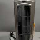 Lasko Oscillating Digital Ceramic Tower Heater for Home with Adjustable Thermostat, Timer and Remote Control, 23 Inches, 1500W, Silver, 755320