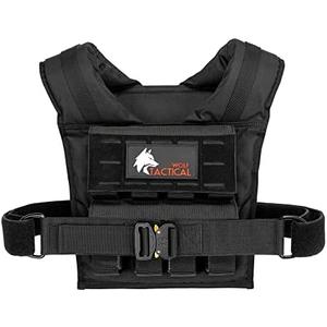 WOLF TACTICAL Weighted Training Vest - Weighted Vest Men Strength Training Weight Vests Workout Vest Weight Vest for Men