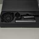 Hair Dryer, Blow Dryer with Diffuser for Curly Hair | Plasma Ionic Hairdryer for Frizz Control | Low Noise | Foldable for Travel | 6.5Ft ALCI Cord | Magnetic Nozzle for Faster Drying (Black/Sliver)