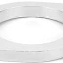 2 Packs 2.25 inch Split Flange Repair Kit, 2 Bolt 2.25"/57mm Exhaust Flange Flat Oval Split Flange Repair Replacement Kit