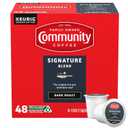 Community Coffee Signature Blend Dark Roast Single-Serve Keurig K-Cup Pods 48 Count (Pack of 1)