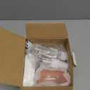 Waxfans Roll on Wax Kit, Waxing Kit for Women and Men, Wax Roller Waxing Kit for All Skin Types, Roll on Waxing Kit for Hair Removal, with Honey and Rose Wax Cartridges & 50 Pcs Wax Strips (Pink)