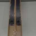 QEEIG Bathroom Floating Shelves for Wall - 15.7" Wall Mounted Shelf Over Toilet Farmhouse Home Decor Display Bookshelf Small 15.7 x 6.7 inch Set of 2, Rustic Brown (008-40BN)