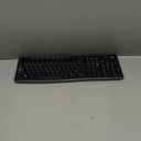 Logitech K270 Wireless Keyboard for Windows, 2.4 GHz Wireless, Full-Size, Number Pad, 8 Multimedia Keys, 2-Year Battery Life, Compatible with PC, Laptop, Black (1 Pack)