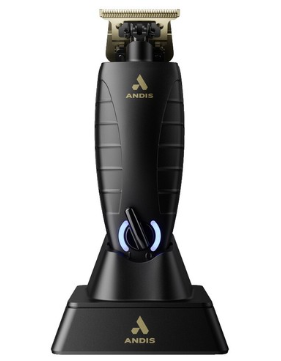 Andis 04780 Professional T-Outliner Beard & Hair Trimmer for Men with Carbon Steel T-Blade, Bump Free Technology – Corded Electric Beard Trimmer, GTO