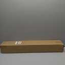 LazBlinds No Tools No Drill Cordless Bamboo Roman Shades, Privacy Window Treatment, Roll Up Bamboo Blinds for Windows 33'' W x 64'' H, Driftwood