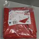 Red Carpet Runner for Party, 2.6X15 ft, 130 GSM Felt Non-Woven Fabric, Hollywood Red Carpet for Event, Aisle Runner for Wedding Ceremony, Movie Theme Party Decorations, Red Runway Rug for Prom