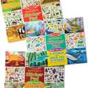 Melissa & Doug Reusable Sticker Pad Bundle - Jungle, Farm & Under The Sea